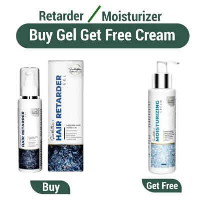 Picture of Buy Surbhitam Hair Retarder Gel 100ml (Get Free Surbhitam Moisturizing Face Cream 100ml)