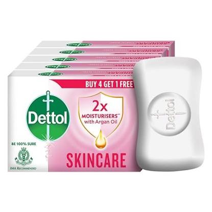 Picture of Dettol Skincare Soap (4+1) Offer Pack 125gm