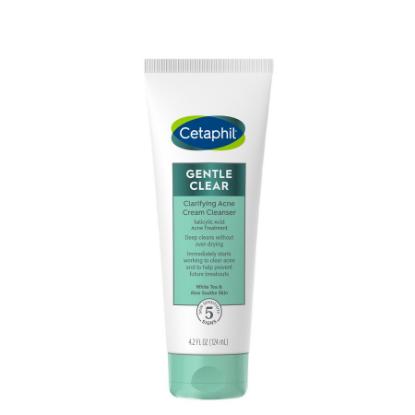 Picture of Cetaphil Gentle Clear Clarifying Acne Cream Cleanser 124ml