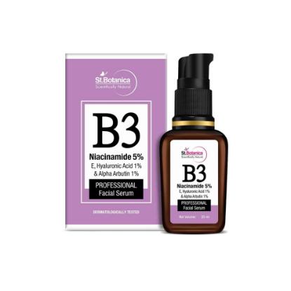 Picture of St.Botanica Niacinamide 5%, E + Hyaluronic Acid 1%, Alpha Arbutin 1% Face Serum 20ml