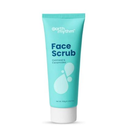 Picture of Earth Rhythm Face Scrub Oatmeal & Ceramides 100gm