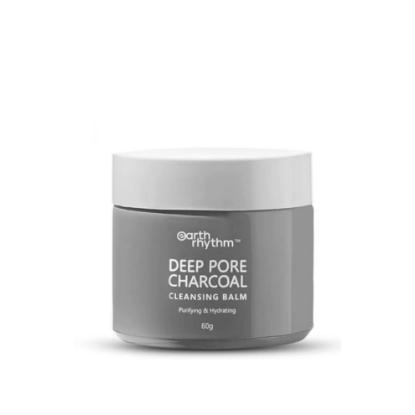 Picture of Earth Rhythm Deep Pore & Purifying Charcoal Cleansing Balm 60gm