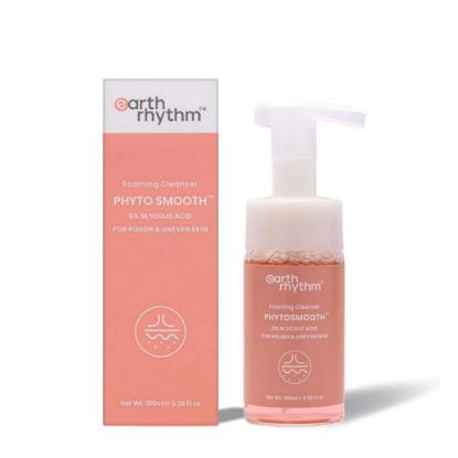 Picture of Earth Rhythm Phyto Smooth Foaming Face Wash for Rough & Uneven Skin 100ml