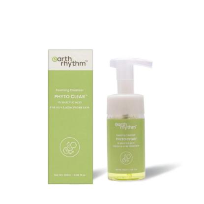 Picture of Earth Rhythm Phyto Clear Foaming Face Wash for Oily, Combination & Acne Prone Skin - 100ml