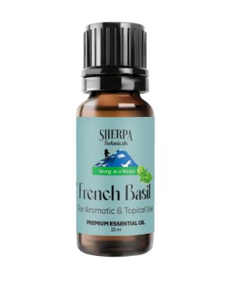 Picture of Sherpa Botanicals French Basil Oil 15ml