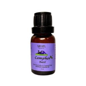 Picture of Sherpa Botanicals Camphor Basil Premium Essential Oil 15ml