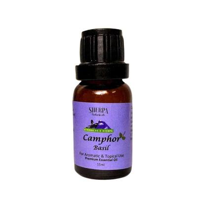 Picture of Sherpa Botanicals Camphor Basil Premium Essential Oil 15ml