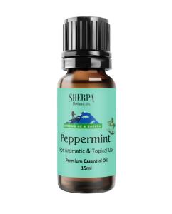 Picture of Sherpa Botanicals Peppermint Essential Oil 15ml 