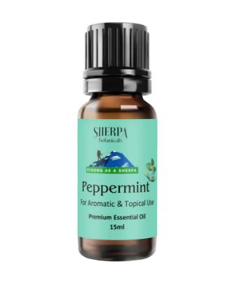 Picture of Sherpa Botanicals Peppermint Essential Oil 15ml 