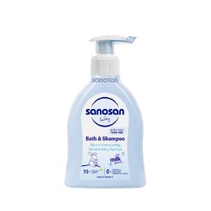 Picture of Sanosan Baby Bath & Shampoo 200ml
