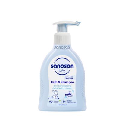 Picture of Sanosan Baby Bath & Shampoo 200ml