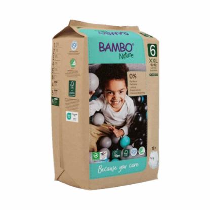 Picture of Bambo Nature Diapers Size 6 (XXL), Pants Style (15+ kg / 33+ lbs) 18Pcs
