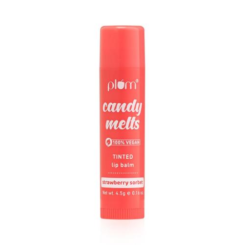 Picture of Plum Candy Melts Strawberry Sorbet Tinted Lip Balm 4.5gm