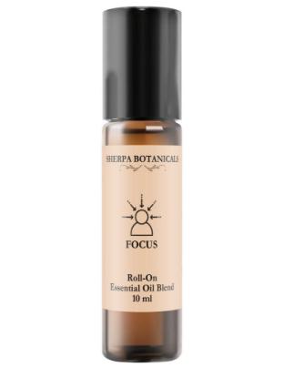 Picture of Sherpa Botanicals Focus Roll-On Essential Oil Blend 10ml