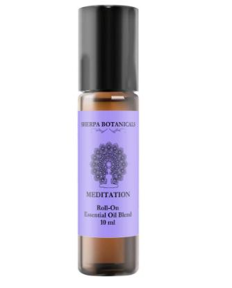 Picture of Sherpa Botanicals Meditation Roll-On Essential Oil Blend 10ml