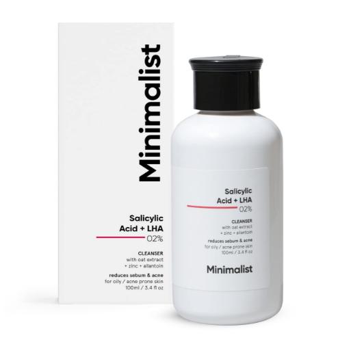 Picture of Minimalist 2% Salicylic Acid + LHA Cleanser 100ml