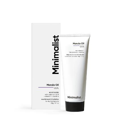 Picture of Minimalist Marula Oil 5% Face Moisturizer For Dry Skin 50gm