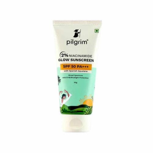 Picture of Pilgrim 2% Niacinamide Glow Sunscreen SPF 50 PA+++ 50gm