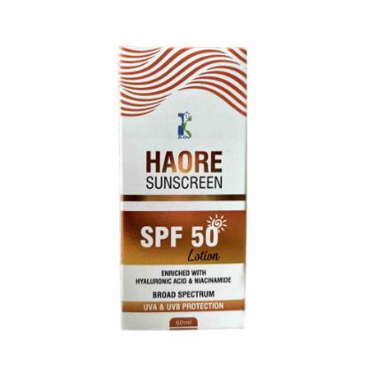 Picture of Haore Sunscreen SPF 50 Lotion 60ml
