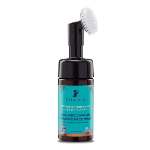 Picture of Pilgrim Volcanic Lava Ash Face Wash With Brush 120ml
