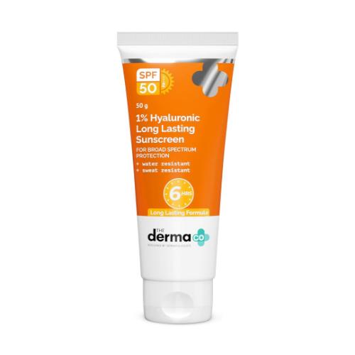 Picture of The Derma Co. 1% Hyaluronic Long Lasting Sunscreen 50gm