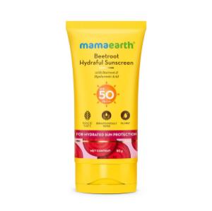 Picture of Mamaearth Beetroot Hydraful Sunscreen SPF 50++++ 50gm