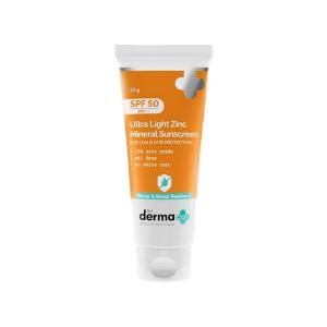 Picture of The Derma Co. Ultra-Light Zinc Mineral Sunscreen 50gm