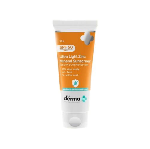 Picture of The Derma Co. Ultra-Light Zinc Mineral Sunscreen 50gm