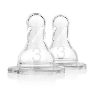 Picture of Dr. Brown's Level 3 Silicone Narrow Nipple, 2-pack (332-INTL)