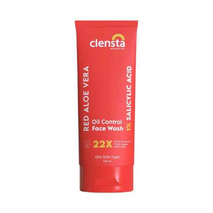 Picture of Clensta Red Aloe Vera Oil Control Face Wash 100ml 