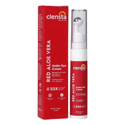 Picture of Clensta Red Aloe Vera Under Eye Cream 15gm
