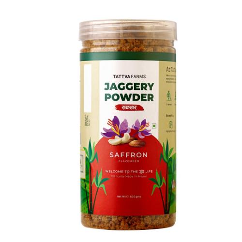 Picture of Tattva Farms Jaggery Powder - Saffron 600gm