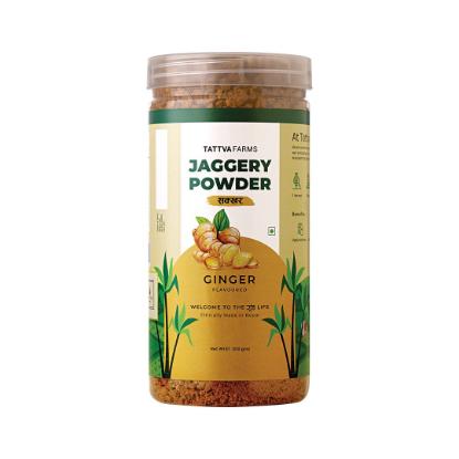 Picture of Tattva Farms Jaggery Powder - Ginger Flavoured 300gm