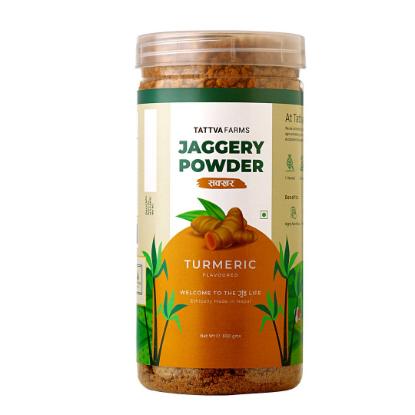 Picture of Tattva Farms Jaggery Powder - Turmeric 600gm