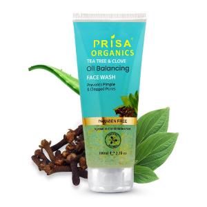 Picture of Prisa Organics Tea Tree & Clove Face Wash 100ml
