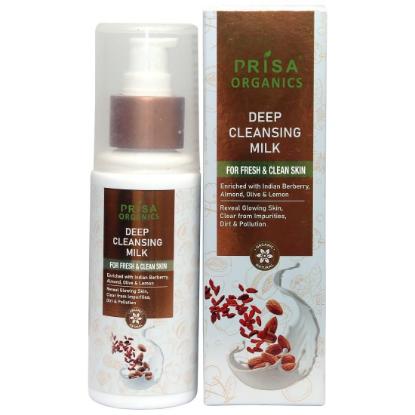 Picture of Prisa Organics Deep Cleansing Milk 100ml