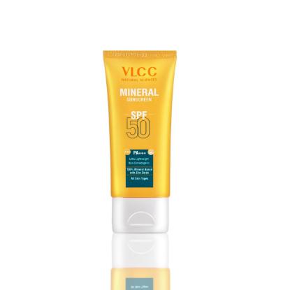 Picture of VLCC Mineral Sunscreen SPF 50 PA+++ Ultra Lightweight Non-Comedogenic 50gm