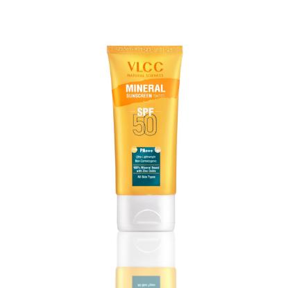 Picture of VLCC Mineral Sunscreen Tinted SPF 50 PA+++ Ultra Lightweight Non-Comedogenic 50gm