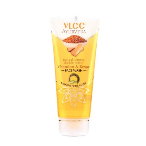 Picture of VLCC Ayurveda Natural Fairness Chandan & Kesar Face Wash 100ml