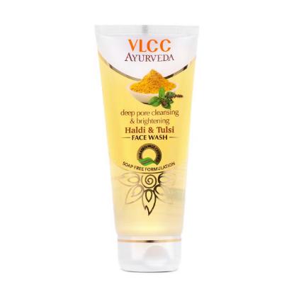 Picture of VLCC Ayurveda Deep Pore Cleansing Haldi & Tulsi Face Wash 100ml