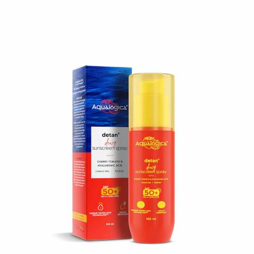 Picture of Aqualogica Detan + Dewy Sunscreen Spray SPF 50+ 100ml