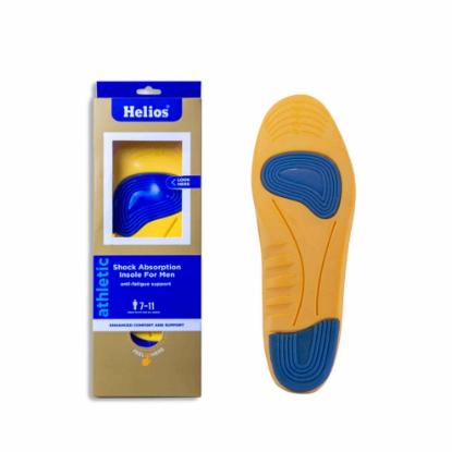 Picture of Helios Triple Layer Ultra Comfort Insoles For Pain Relief And Shock Absorption - Men (Trim To Fit Size 7-11)