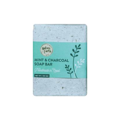 Picture of Naturo Earth Mint and Charcoal Soap 100gm