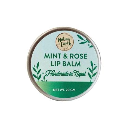Picture of Naturo Earth Mint and Rose Lip Balm 20gm