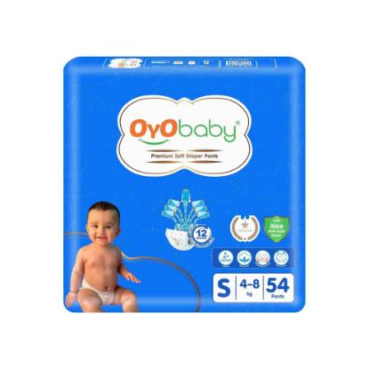 Picture of OYO Baby Premium Soft Diaper Pants Small 54pcs (4-8kg)