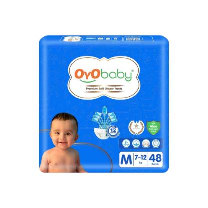 Picture of OYO Baby Premium Soft Diaper Pants Medium 48pcs (7-12kg)