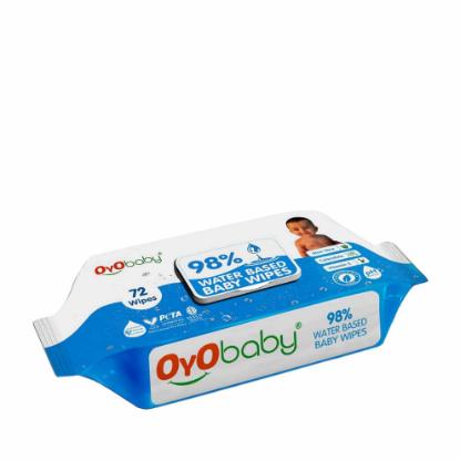 Picture of OYO Baby Water Based Baby Wipes 72pcs