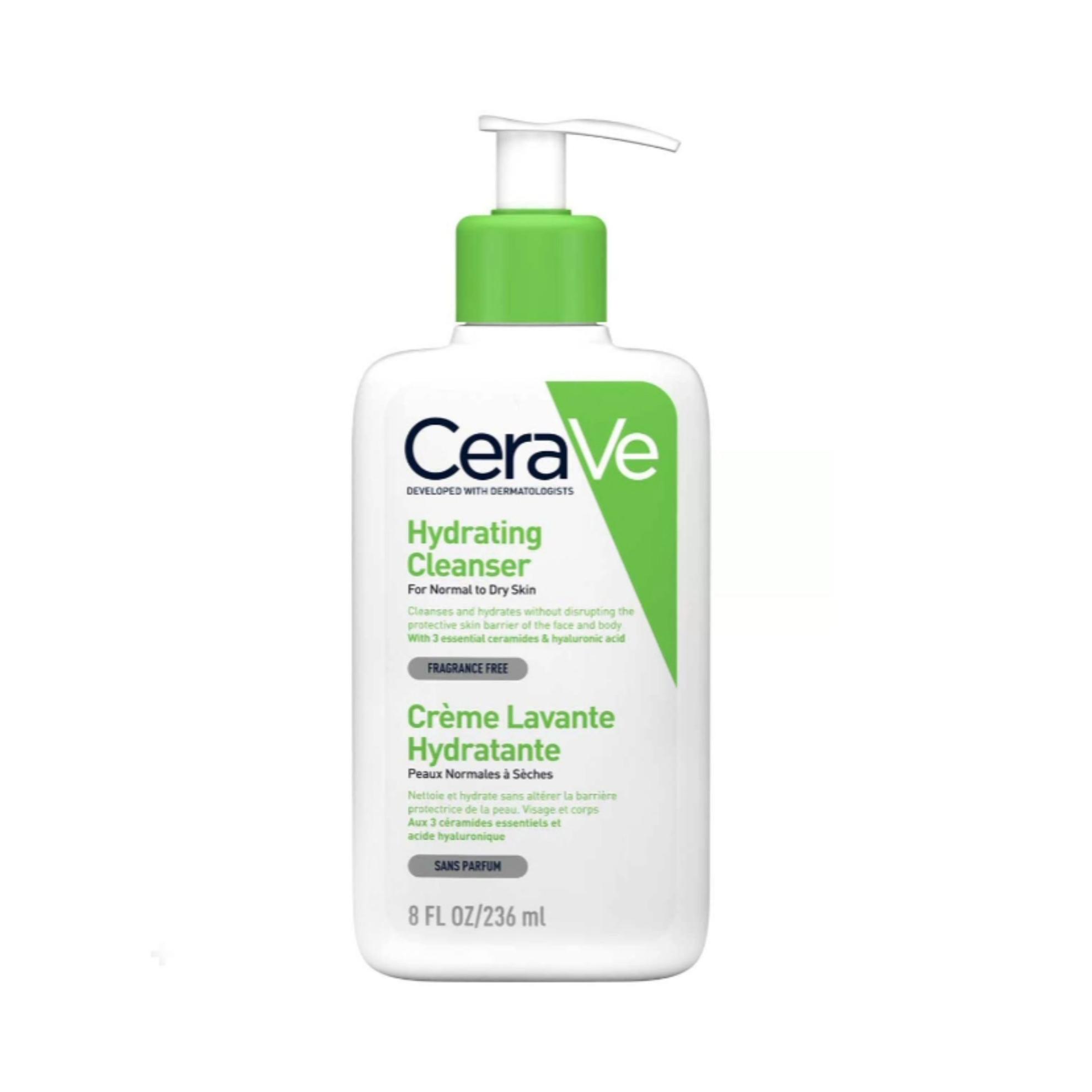 CeraVe Hydrating Cleanser للبشرة الحساسة