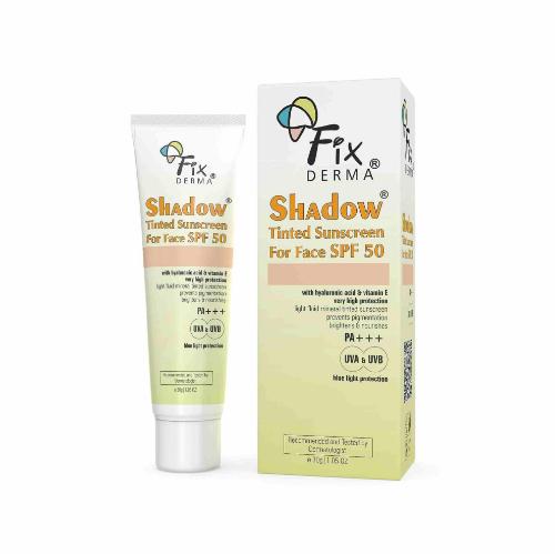 Picture of Fixderma Shadow Tinted Sunscreen SPF 50 30gm