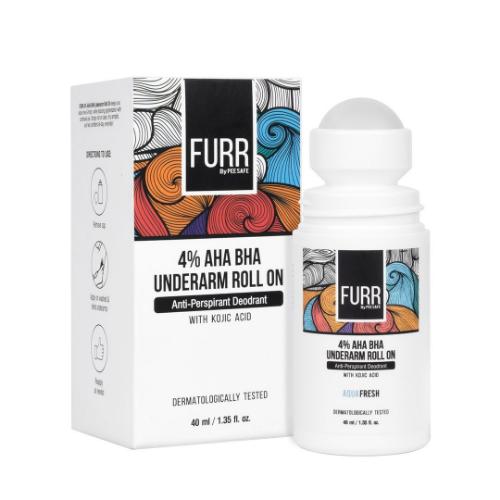 Picture of FURR 4% AHA BHA Underarm Roll On Aqua Fresh 40ml